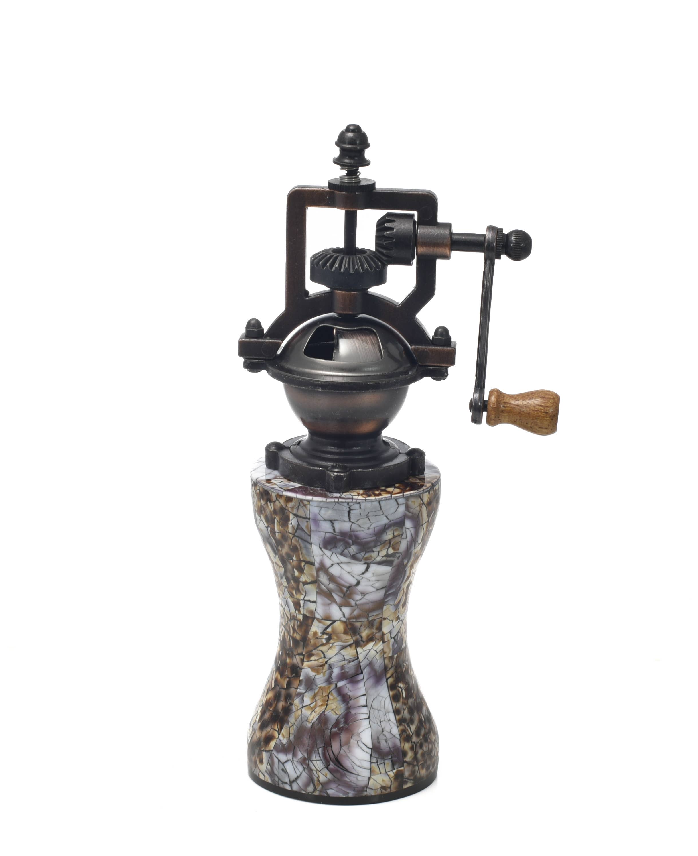 Baroy - Wholesale Pepper Mill - Salt Pepper Mill Grinders Shakers - Seashell Lamination4