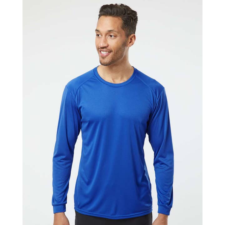 Long Islander Performance Long Sleeve T-Shirt for wholesale by Lucky Avocado