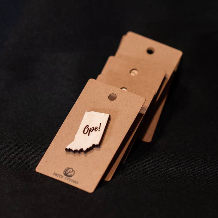 Fritz Studio - Wholesale Lapel Pin/Button - Indiana Pins3