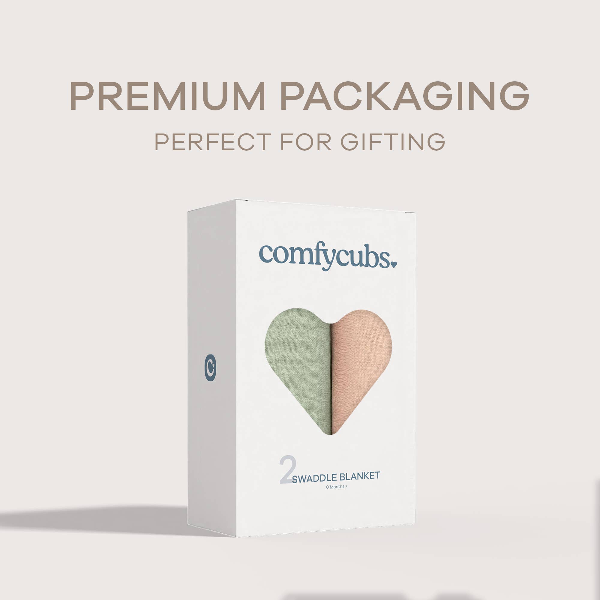 Comfy Cubs - Wholesale Swaddle - Baby - Muslin Swaddle Blankets, Pack 1 & 2 by Comfy Cubs15