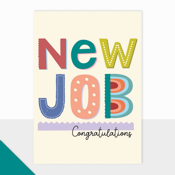 Parabéns pelo novo emprego! por atacado de Laura Darrington Design Ltd