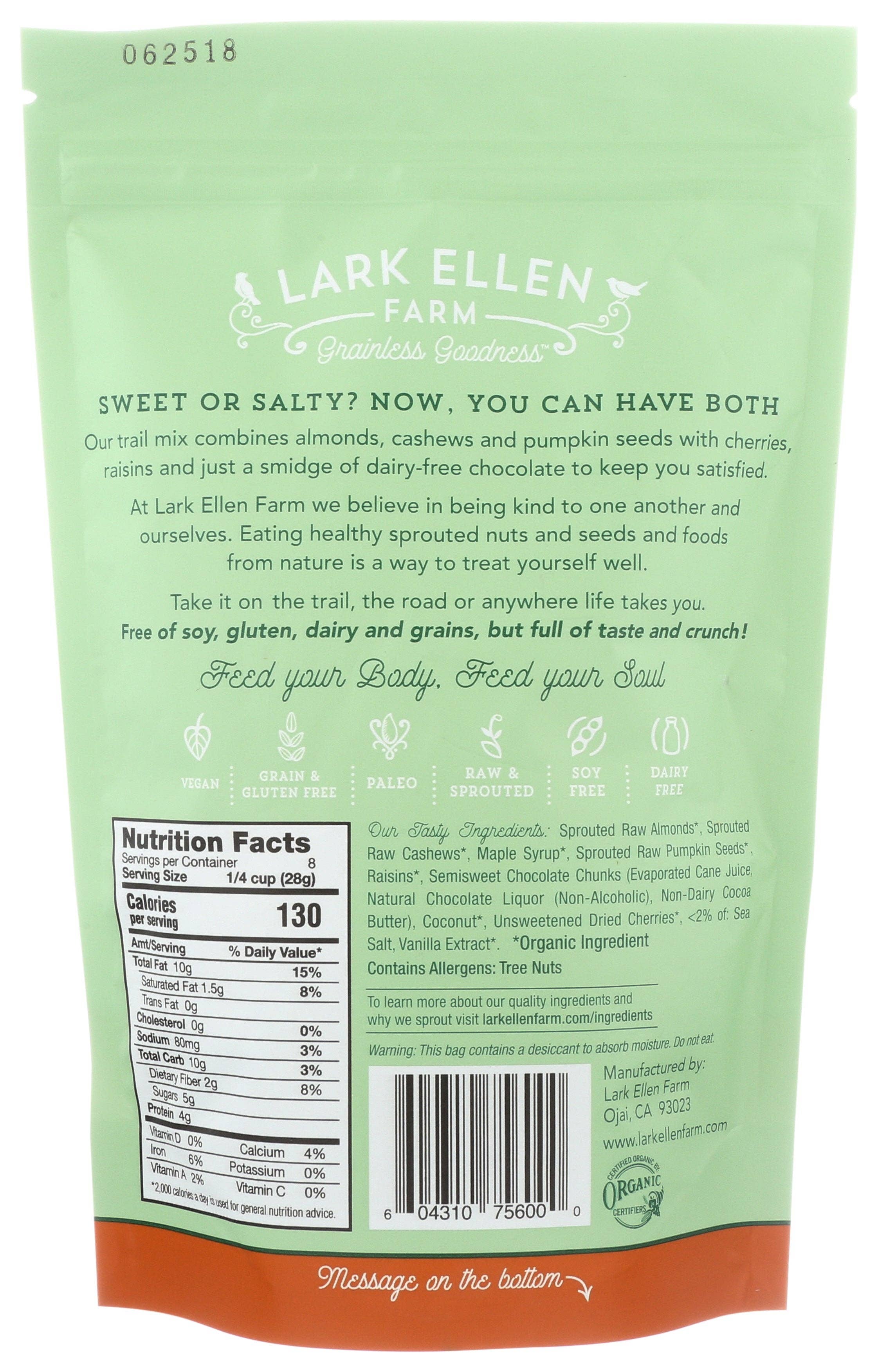 Everyday Supply Co - Wholesale Granola - LARK ELLEN FARM GRANOLA BITE SWT SLTY TRL - Case of 61