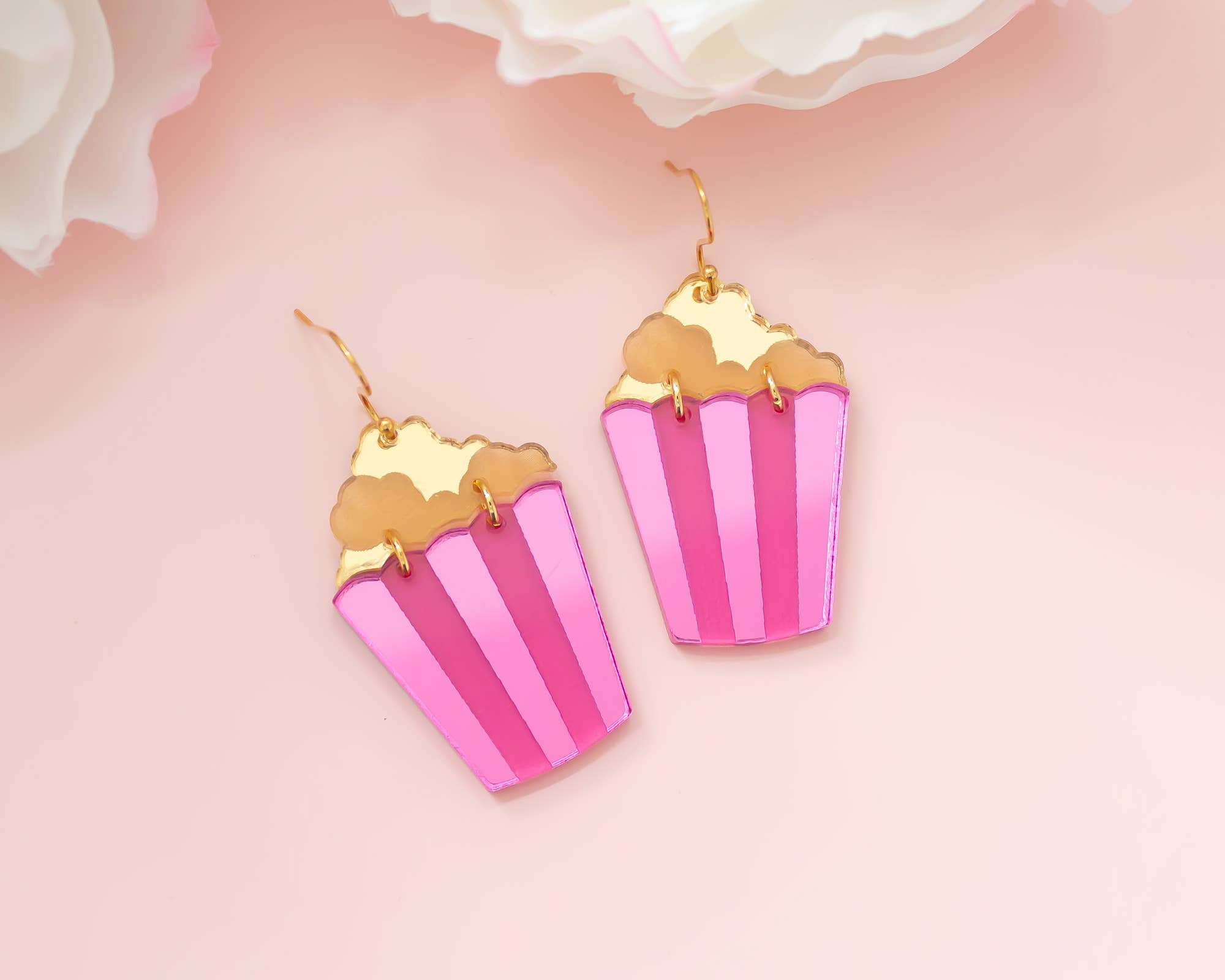 Momenti di Vita – wholesale Dangle earrings – Popcorn Earrings Fun Acrylic Dangles, 90s Retro Jewelry2