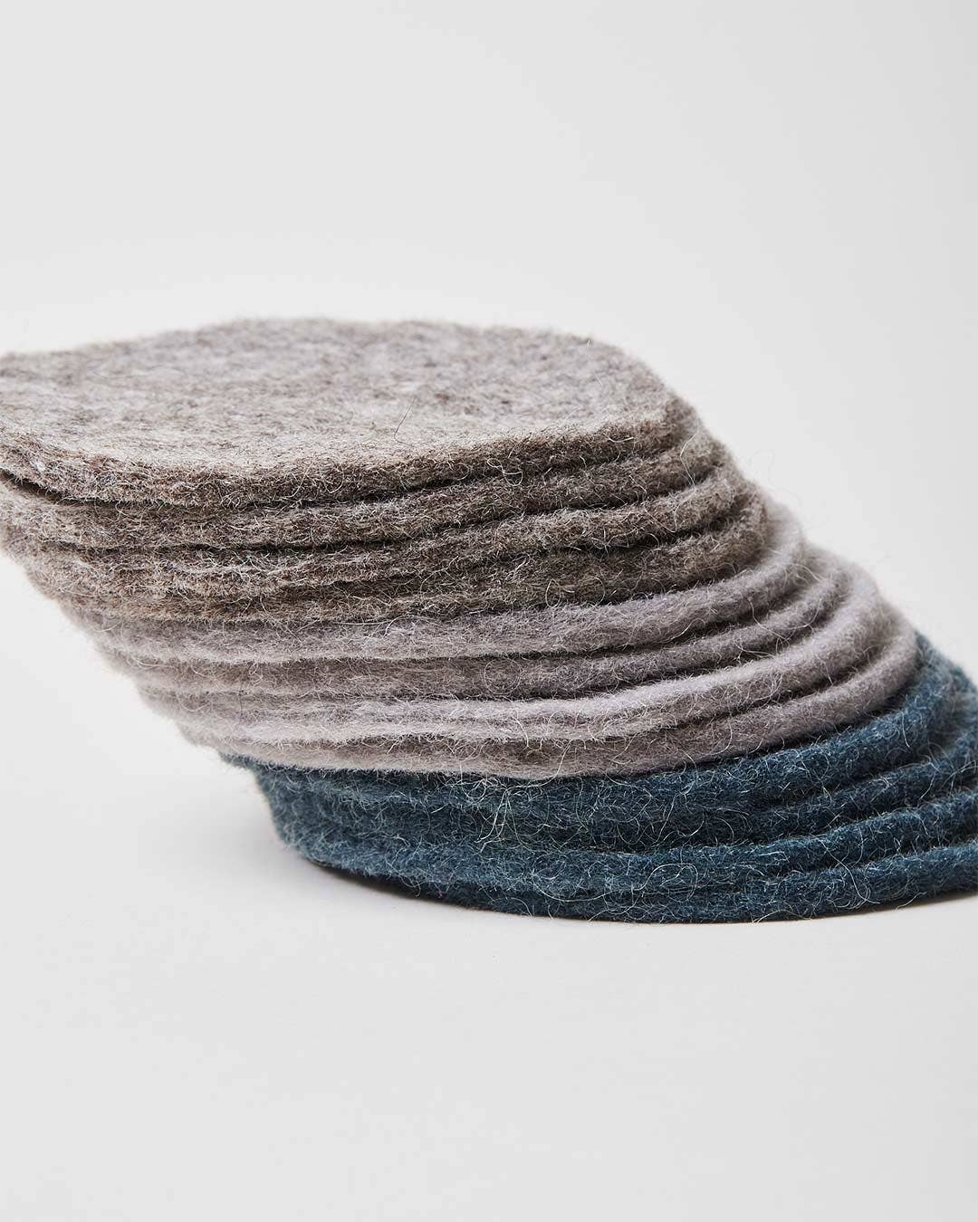 Farmhouse Pottery - Wholesale Coasters - Artisan Felt Coasters - Set of 44