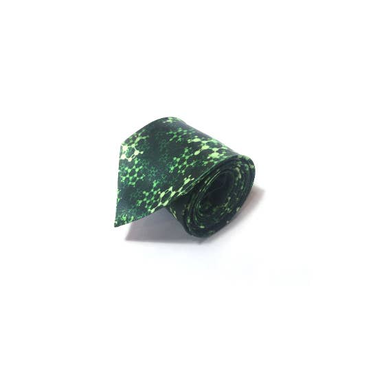 Cravate verte en caféine pour la vente par Vivid Biology