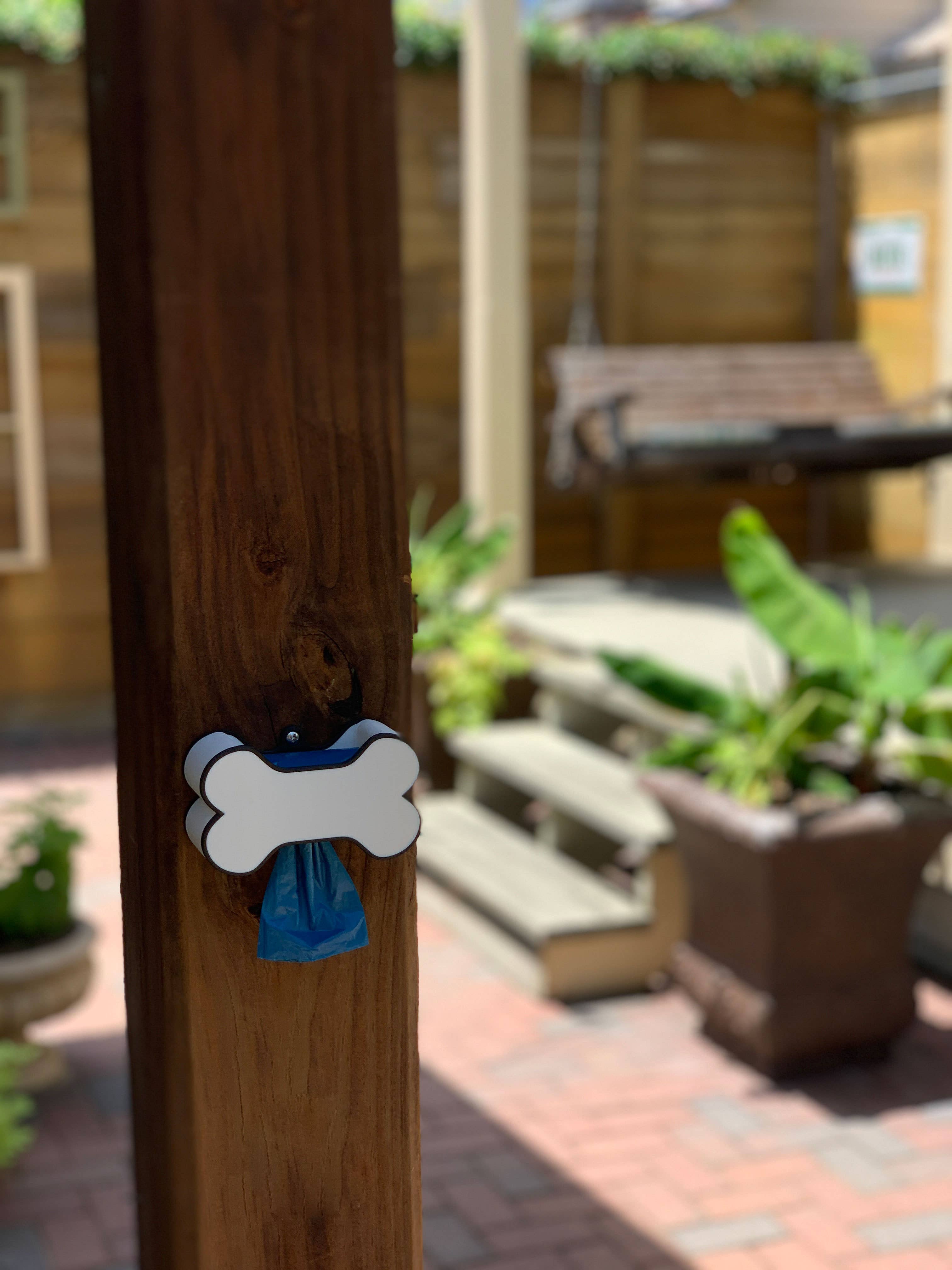 TerpsiKore - Wholesale Pet Poop Bag Dispenser - The Bone - Wall Mounted Dog Waste Bag Dispenser9