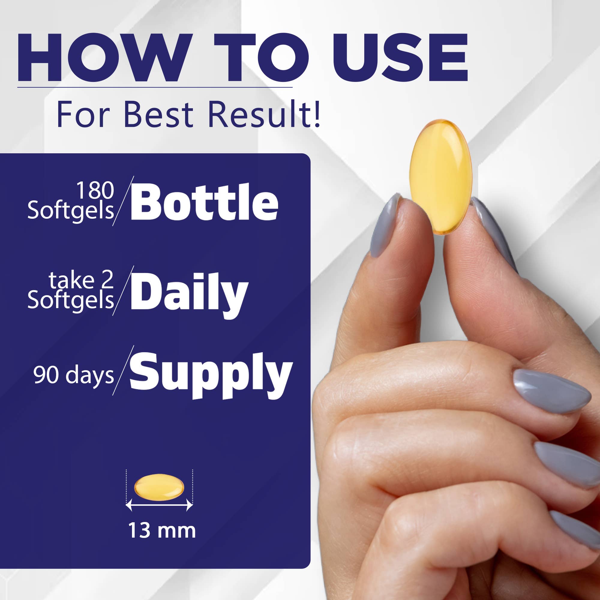 Vitamatic - Vente Supplément oral/vitamine - Vitamatic | Huile de Menthe Poivrée | 180 Capsules Molles2