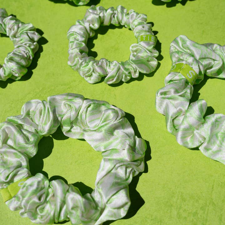 TELETIES - Wholesale Scrunchie - Dames - Scrunchie van zijden haar | Klein | Lost My Marbles2