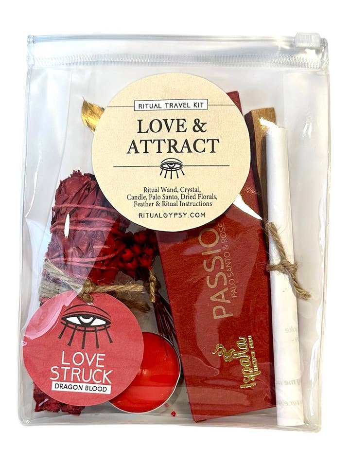 "INNAMORATO" - KIT RITUALE D'AMORE E ATTRAZIONE per la vendita all'ingrosso da parte di RITUAL GYPSY SAGE WANDS