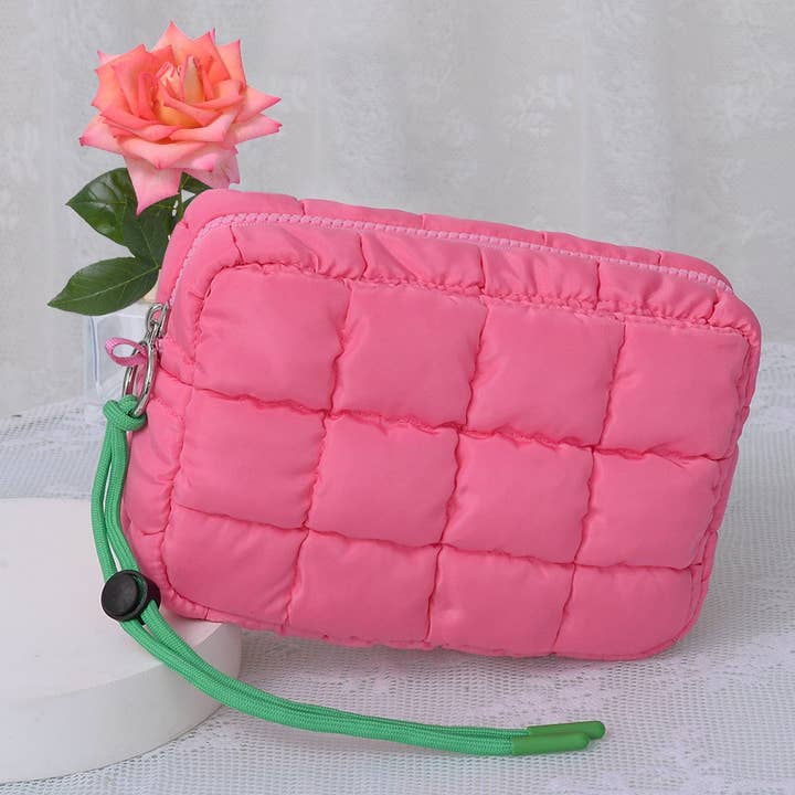 MiMi Wholesale - Wholesale Pouch - Women's - QP008 Nylon Quilted Puffer Clutch/Pouch10