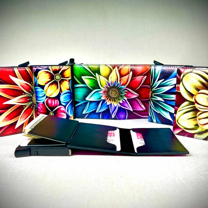 RFID Pop Up Wallet for wholesale by DCW Inspired