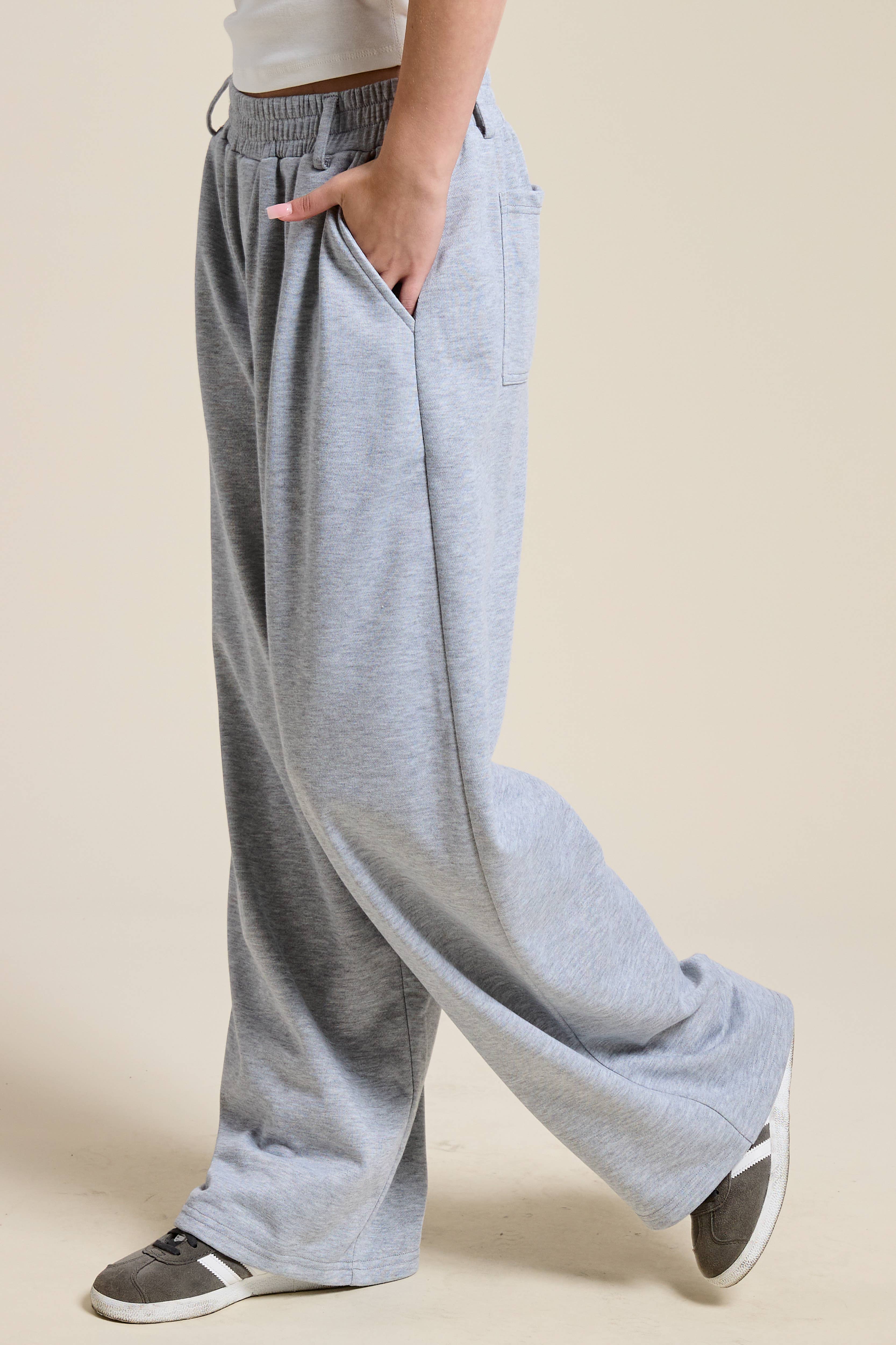 Mimosa - Wholesale Lounge Sweatpants/Joggers - Women's - Tailored Wide Leg Knit Sweatpants16