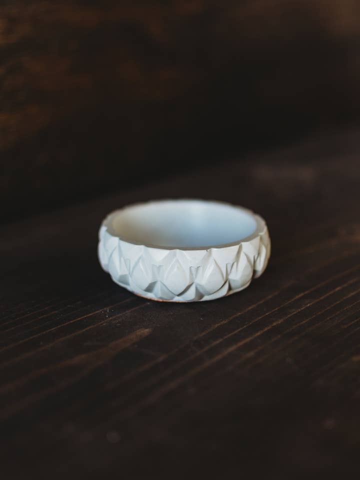 Mini Vintage-Style Container| Handmade Concrete Trinket Dish for wholesale by The Market Made