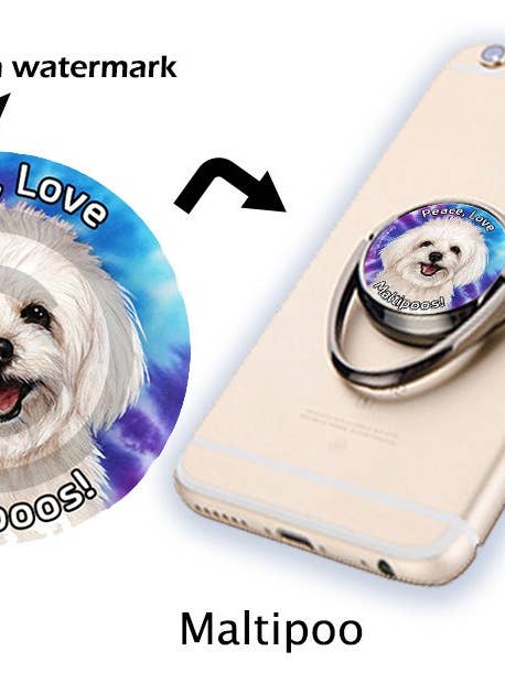 Soporte para teléfono Maltipoo Mascotas para venta al por mayor de Pet Gifts USA, LLC
