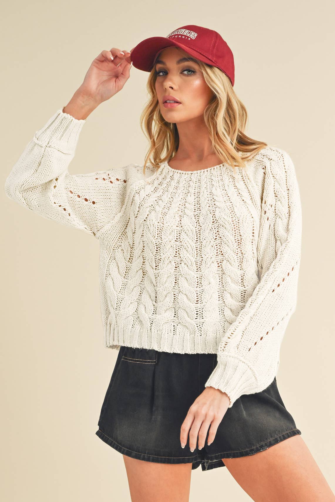 AEMI + CO – Großhandel Strickpullover – Damen – 3158DK Tally Pullover 721