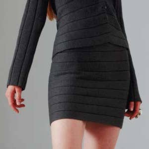 CÉCILE JEFFREY MINI SKIRT - A9628 for wholesale by Cécile Jeffrey