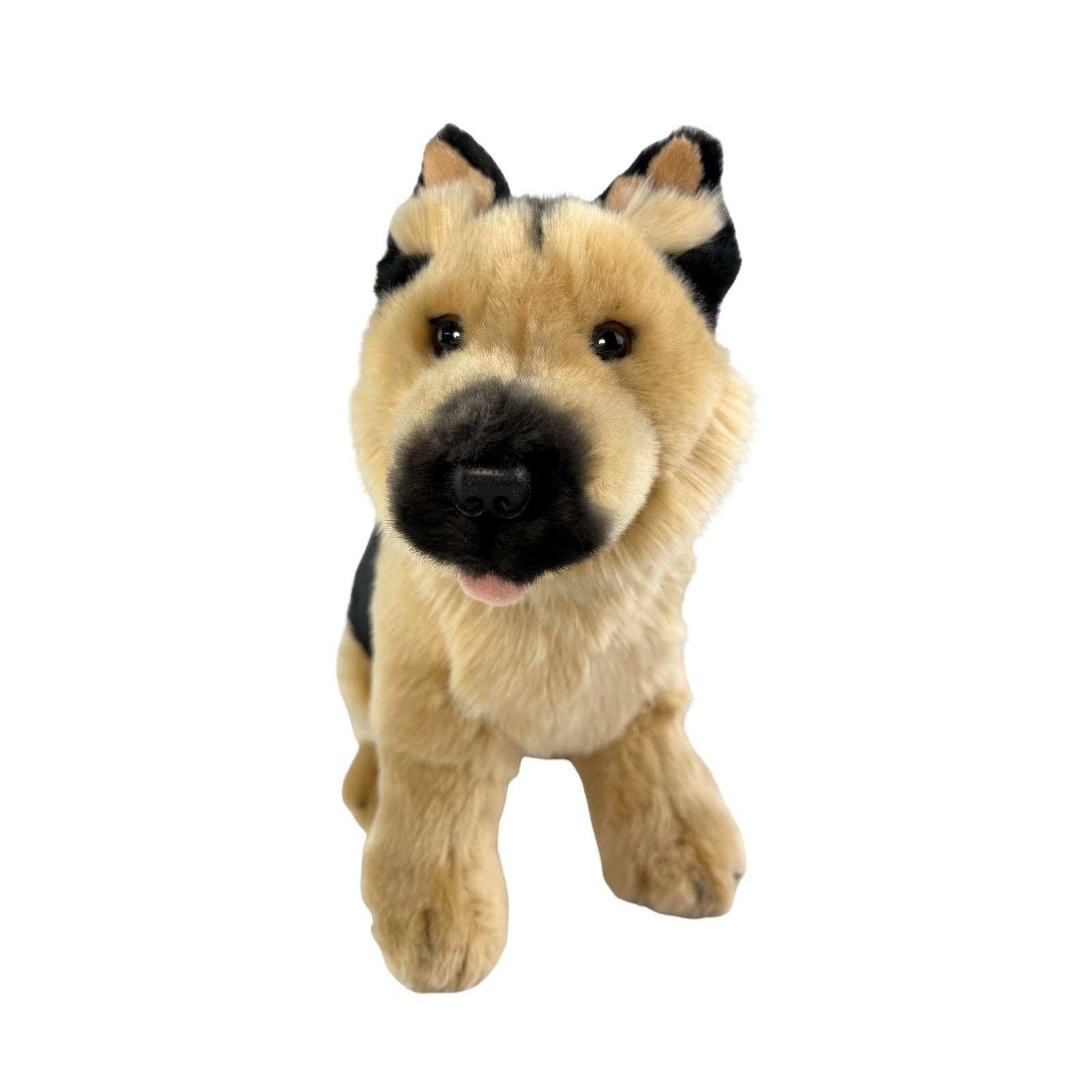 Bocchetta Plush Toys - Vendita all'ingrosso Peluche - Bambini e neonati - Sargeant - Pastore Tedesco - 30 cm seduto7