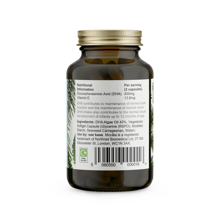 mccāla - Wholesale Oral Supplement/Vitamin - Algae Omega - 60 softgels
