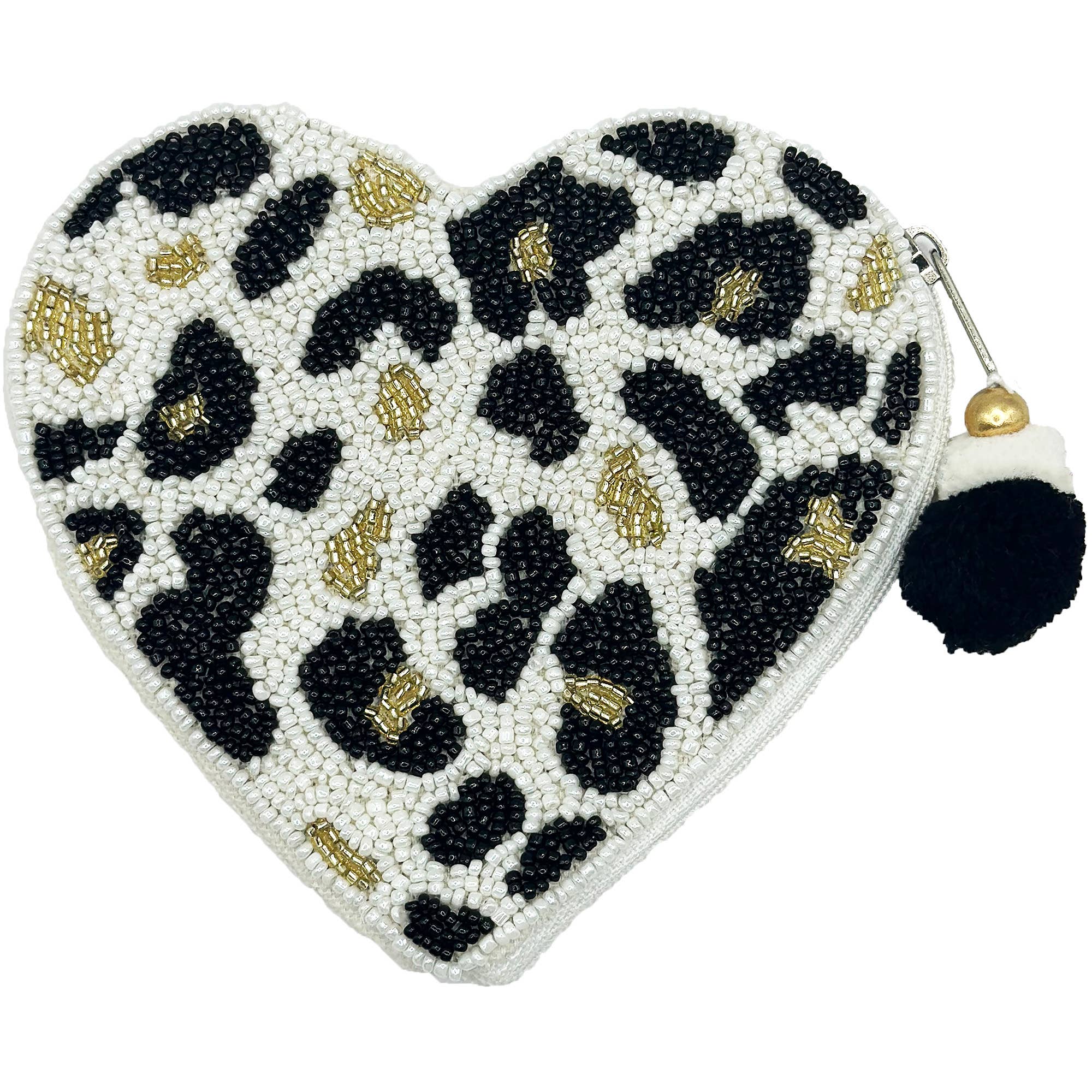 Ole - Wholesale Coin Purse - Women's - ANIMAL PRINT Beaded Coin Purse1