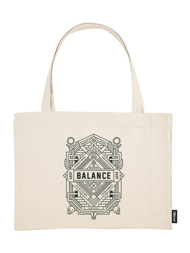Sac à provisions Keep Balance - Naturel pour la vente par The Collective Way