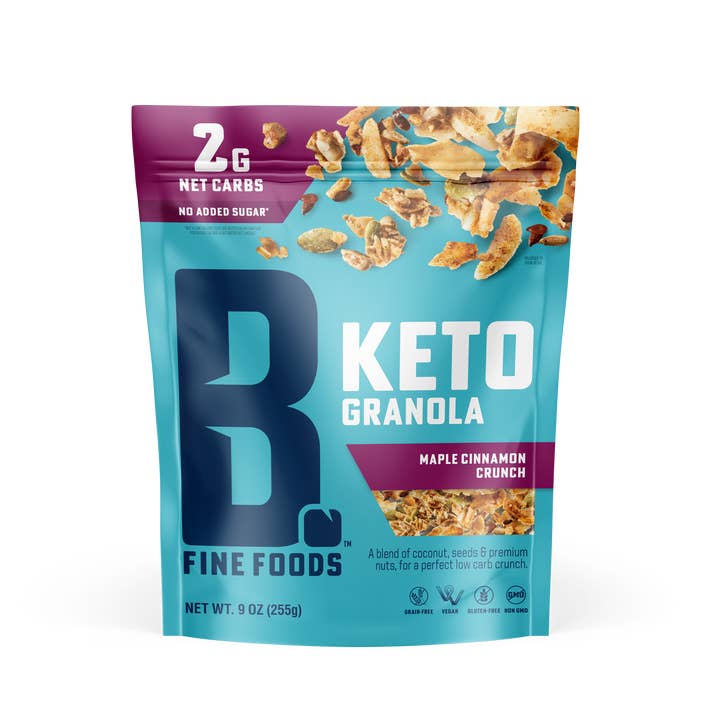 Awakened Foods - Wholesale Granola - B. Fine Maple Cinnamon Crunch Keto Granola