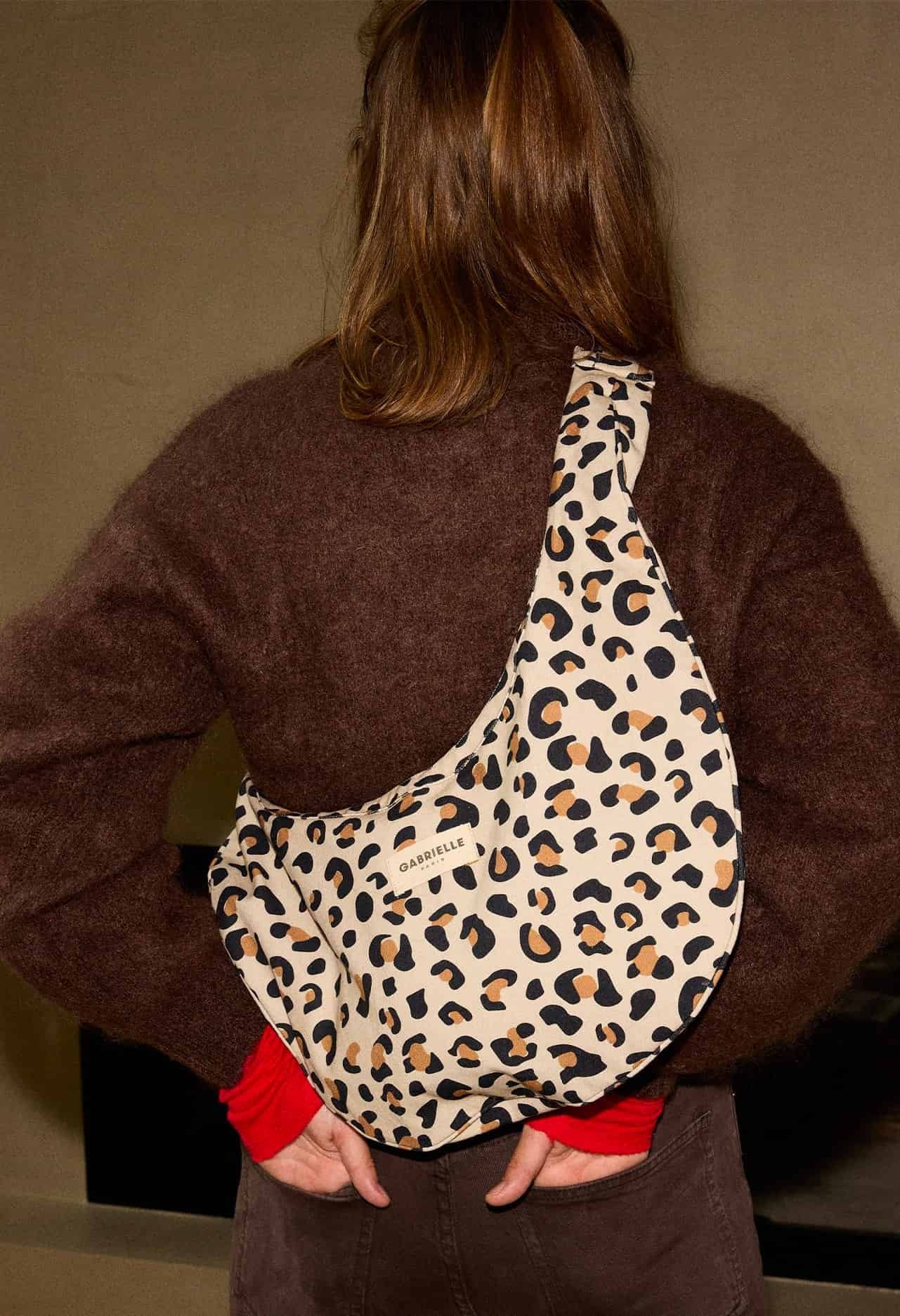 New B cotton bag Leopard for wholesale on Faire1