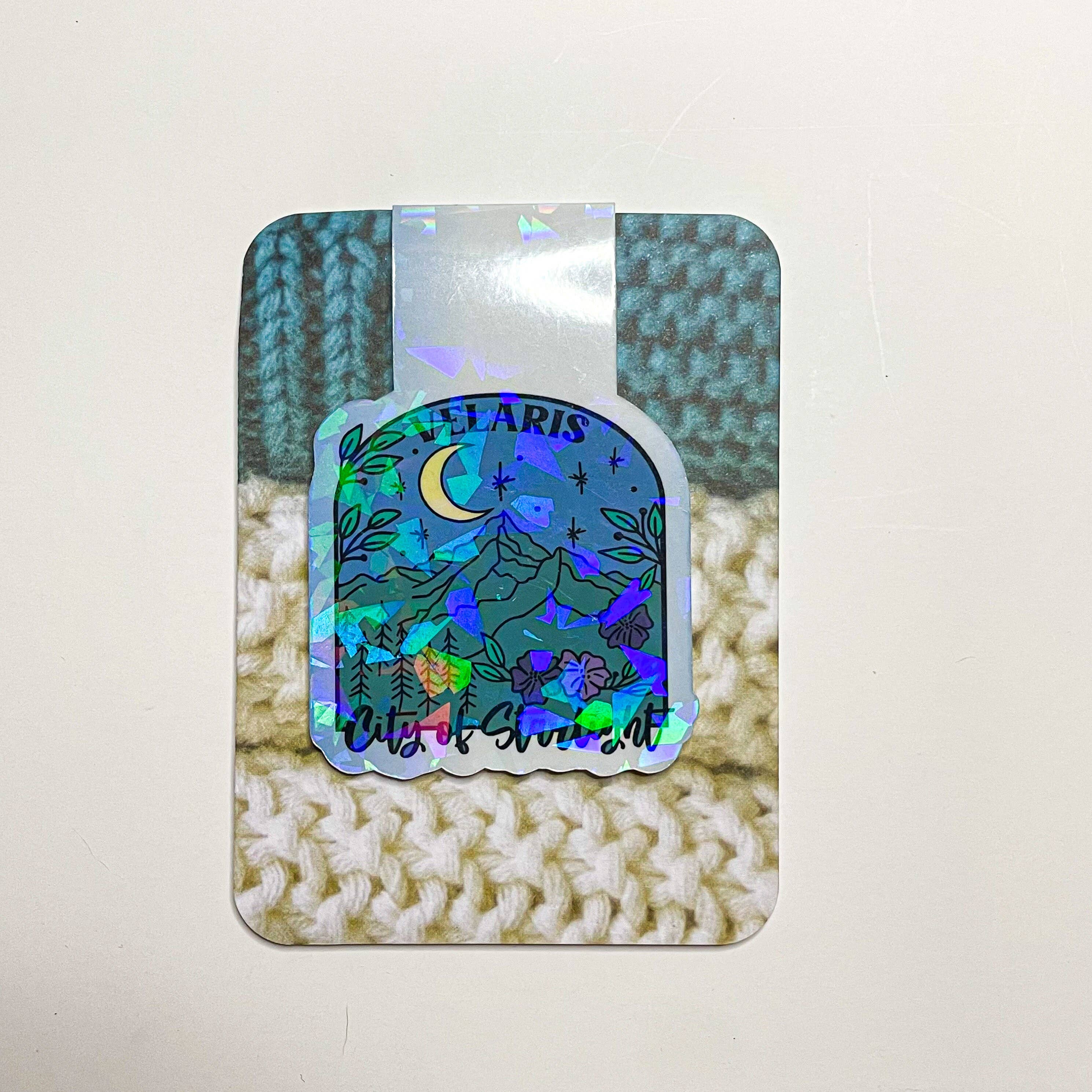 Treasured Tropes Paper Co - Vente Marque-page - Marque-page magnétique Velaris City of Starlight | Sparkle2