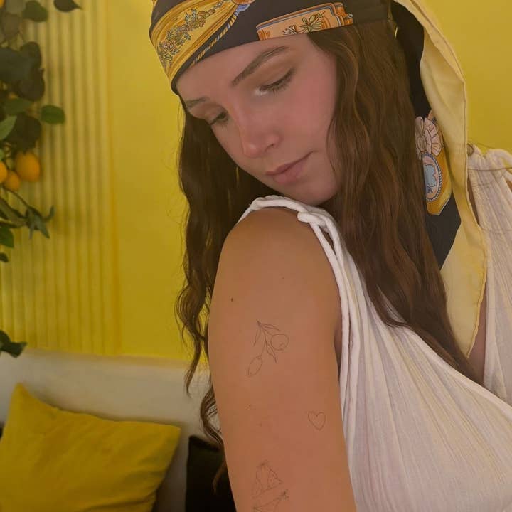 Sioou - Wholesale Temporary Tattoo - Parure de tatouages éphémères : Dolce vita4