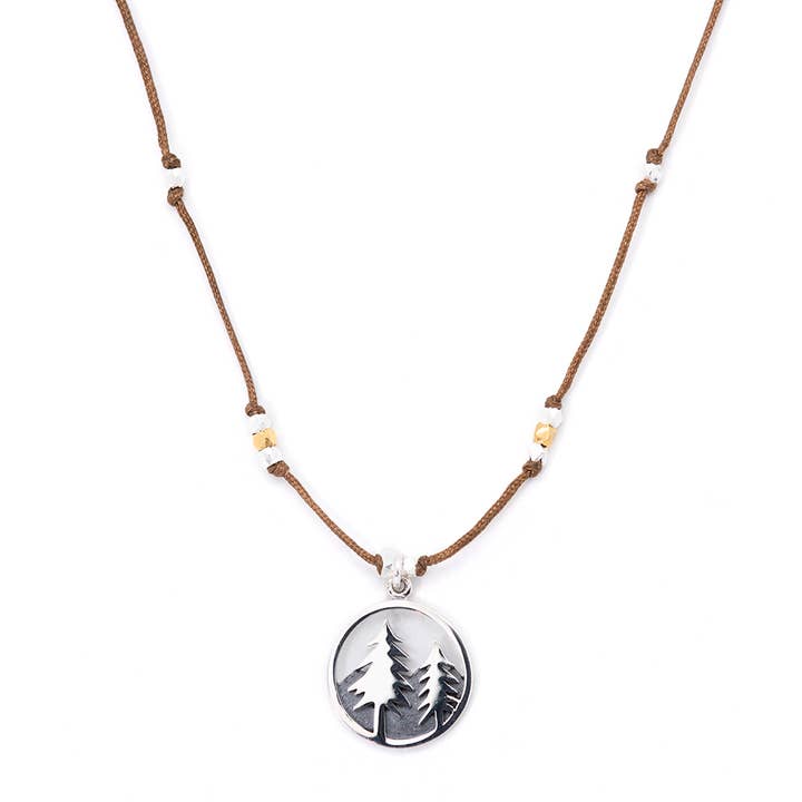 Landscape Necklace - Forest for wholesale by Bronwen Jewelry