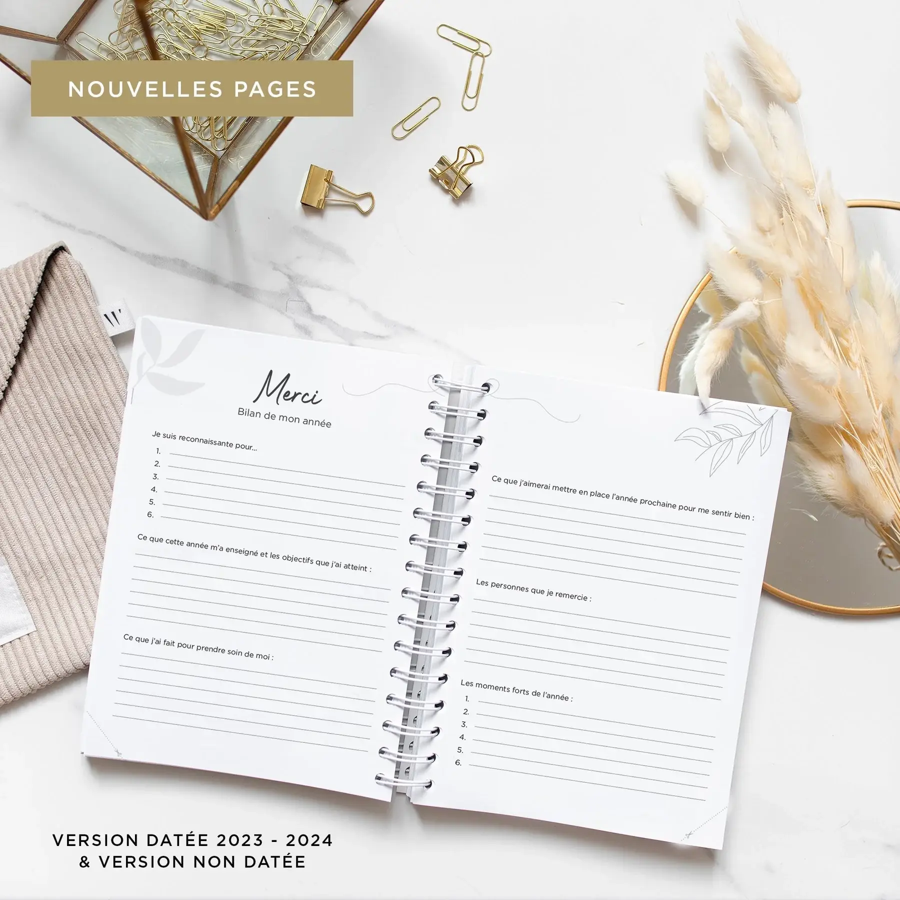 Women Warriors – wholesale Planerare – Never Give Up 360 - Golden Bird daglig planeringskalender10