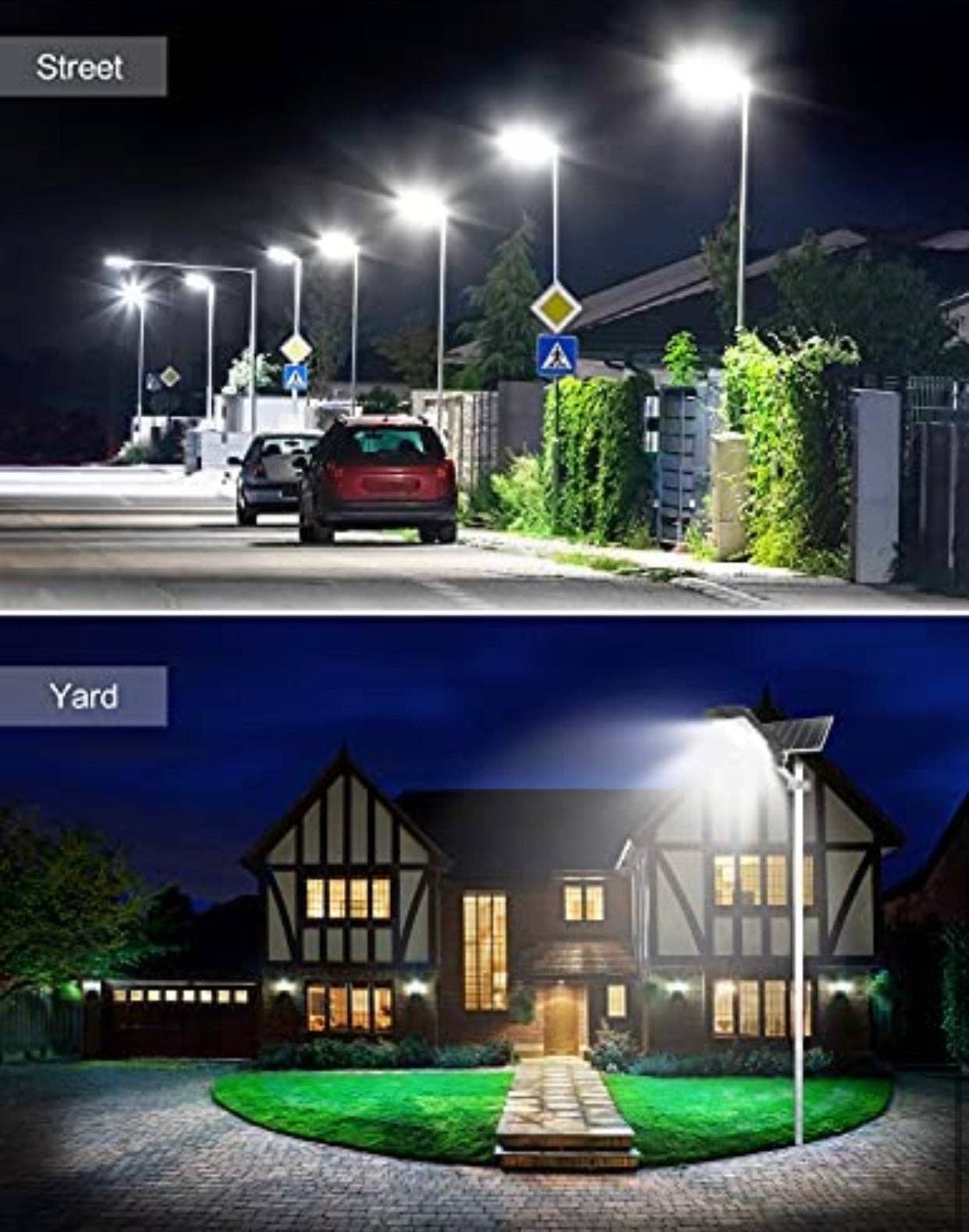 OutdoorSolarOutlet – wholesale Outdoor/lawn light – 400W Solar Street Lights Outdoor, Dusk to Dawn Solar Led Outdoor Light with Remote Control, 6500K Daylight White Security Led Flood Light4