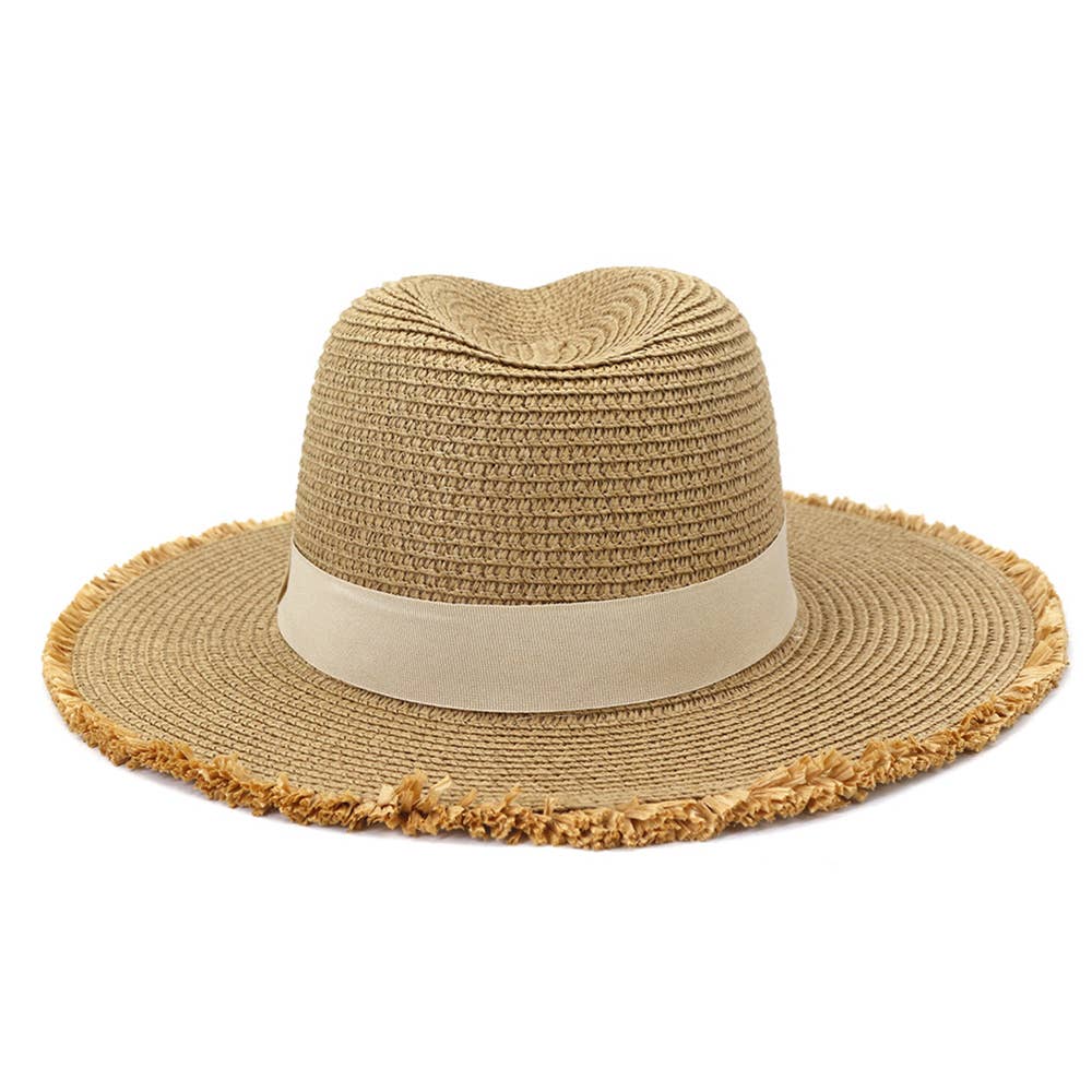 Suzie Q USA - Wholesale Straw Hat - Women's - New Outdoor Travel Shading Rough Jazz Straw Hat5