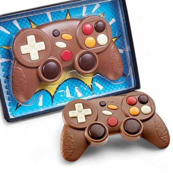 ADG Diffusion - Vendita all'ingrosso Cioccolato - INSOLITA SCATOLA CONTROLLER PER VIDEOGIOCHI AL CIOCCOLATO
