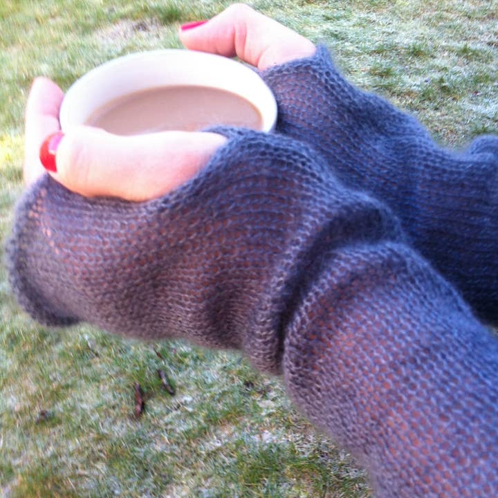 Motiejus – wholesale Hand warmer – Mohaire, silk fingerless hand warmers8
