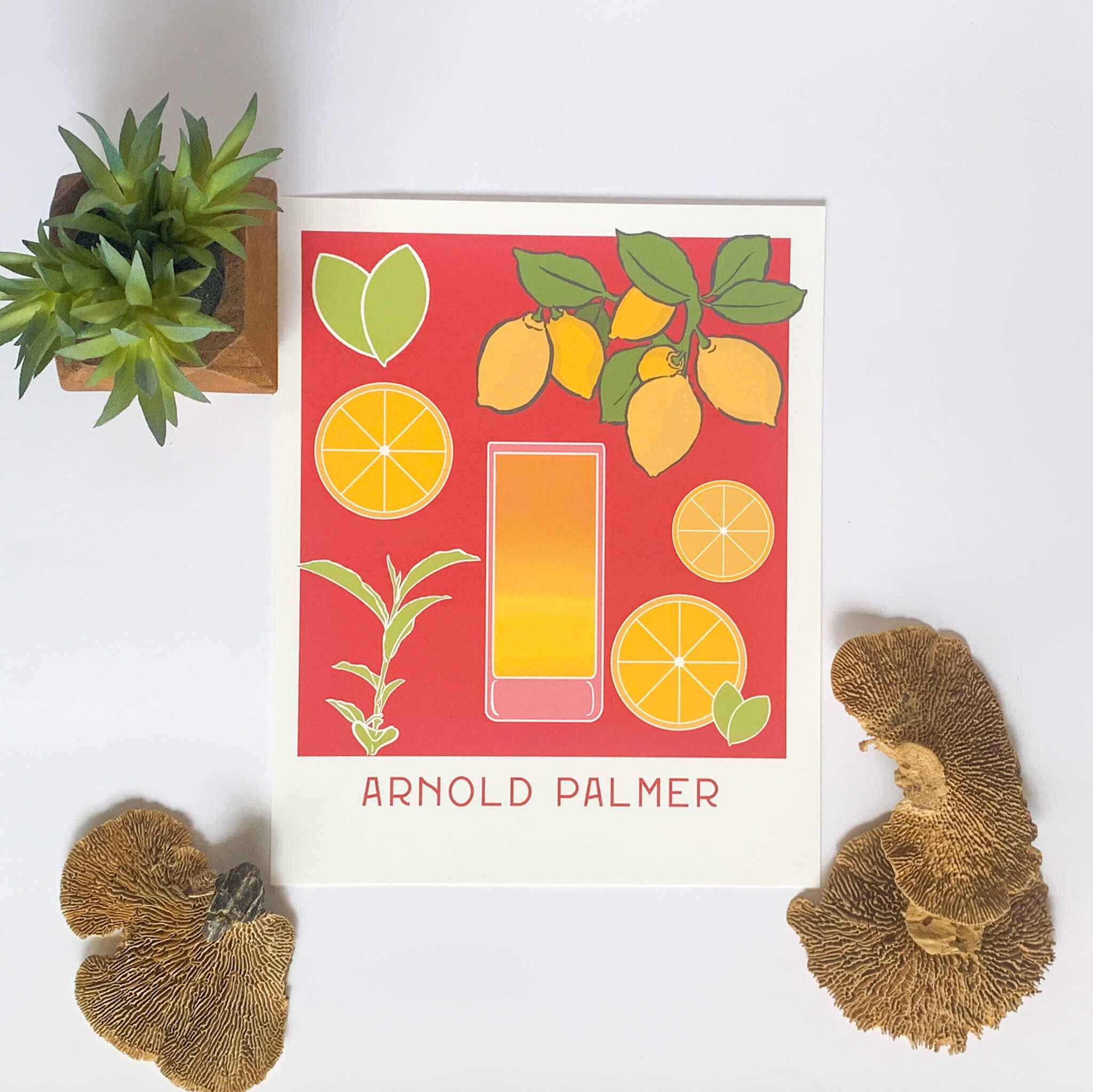 Bean Horse Car Designs - Wholesale Art Print - Cheers - Arnold Palmer Art Print1