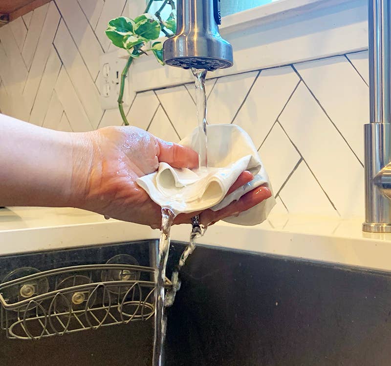 Plantiful Clean – Engroshandel Køkkenhåndklæde – Glass Magic rengøringsklude (x2)1