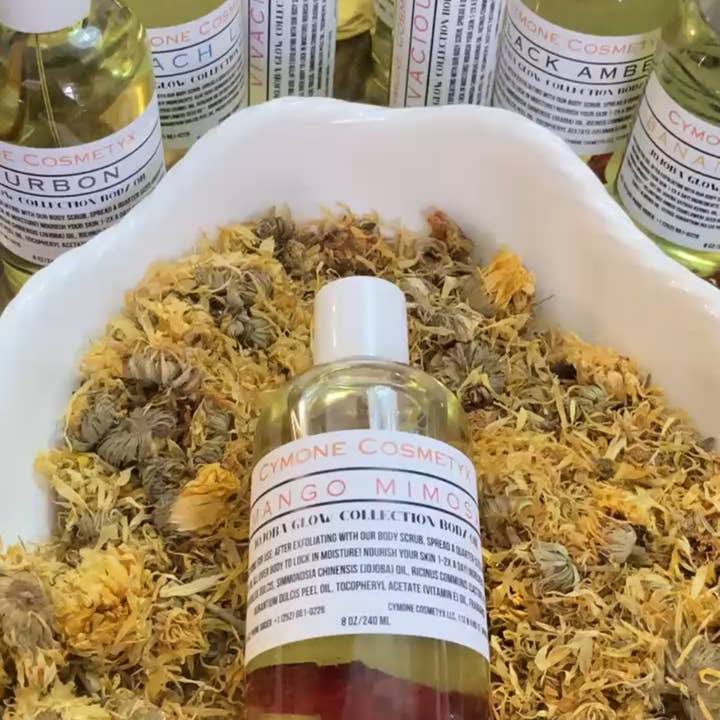 Island Body Oil Sample Pack for wholesale by Cymone Cosmetyx