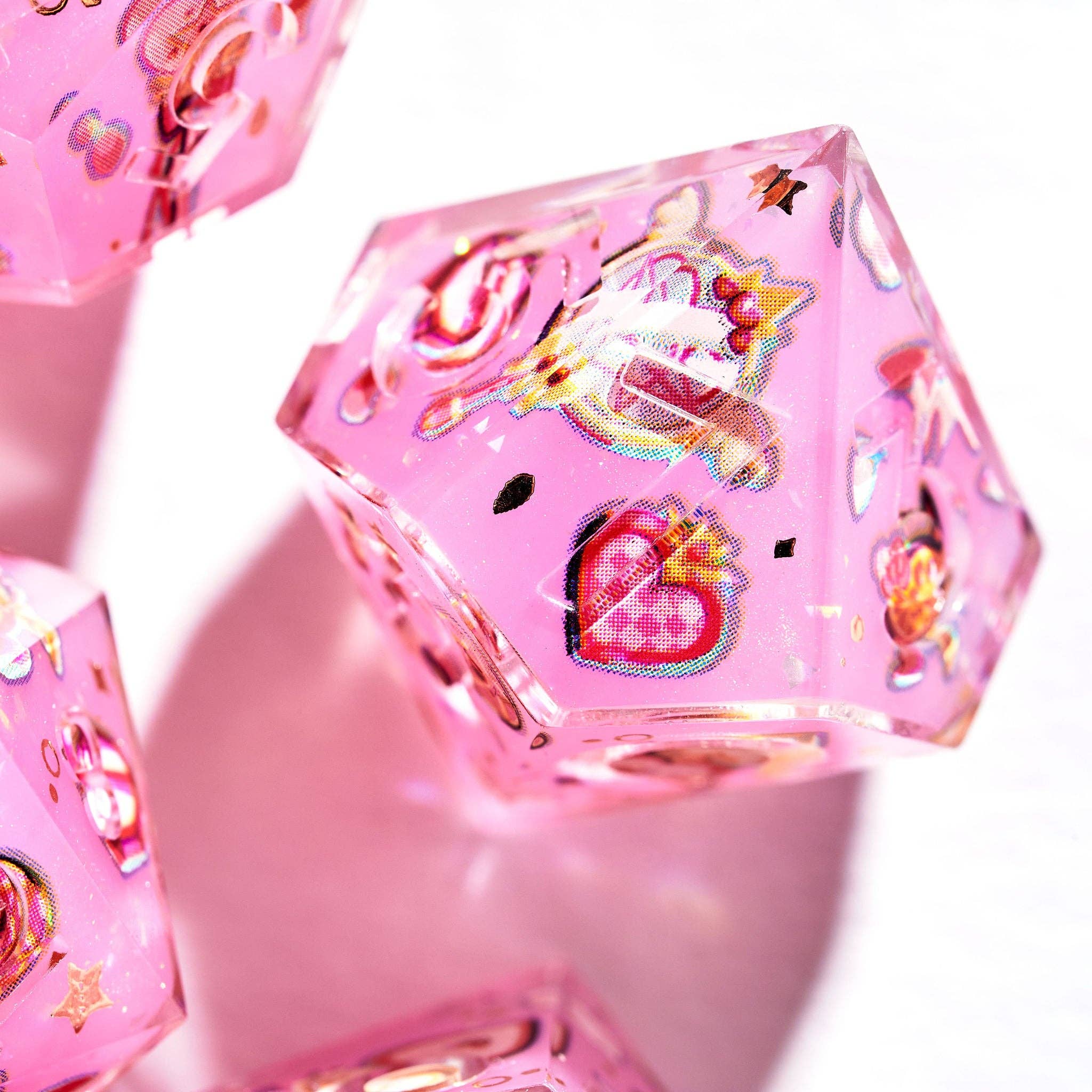 Dispel Dice - Vendita all'ingrosso Dadi - Iconico set di dadi Magical Girl da 7 pezzi8