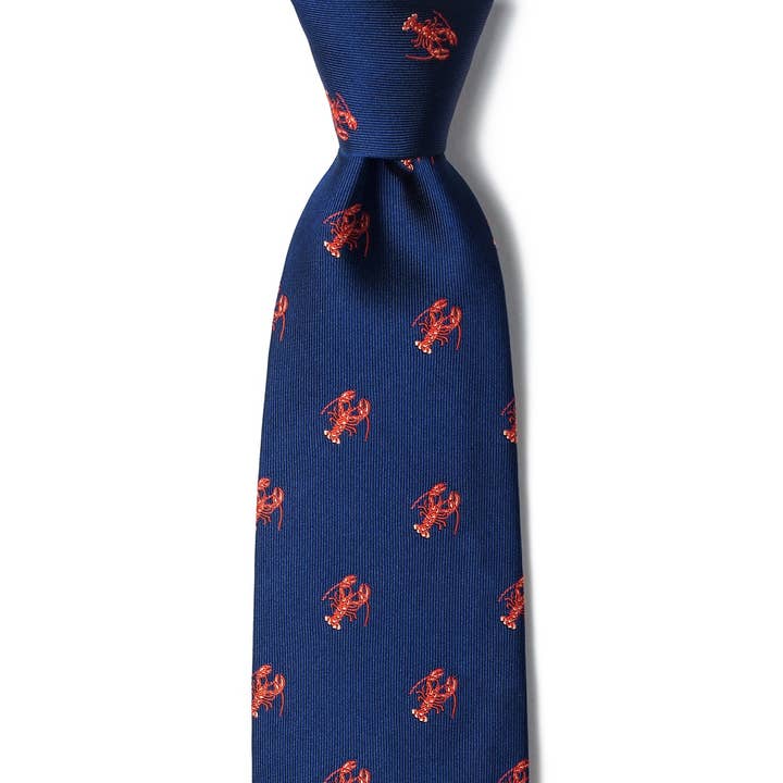 Alynn - Vente Cravate – homme - Will Work pour cravate homard - Bleu marine