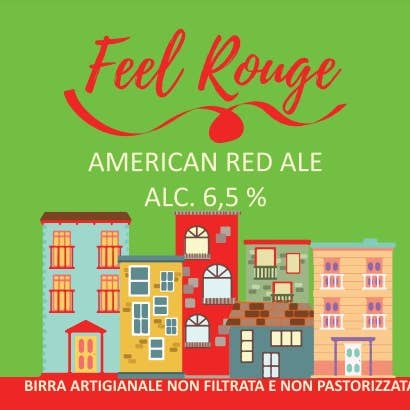 Birrificio Le Springo - Venta al por mayor Cerveza - Feel Rouge - CERVEZA ROJA AMERICANA