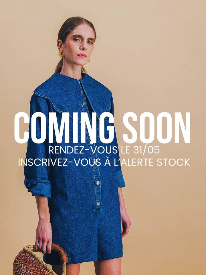 ODILE denim jumpsuit for wholesale by Elise Chalmin