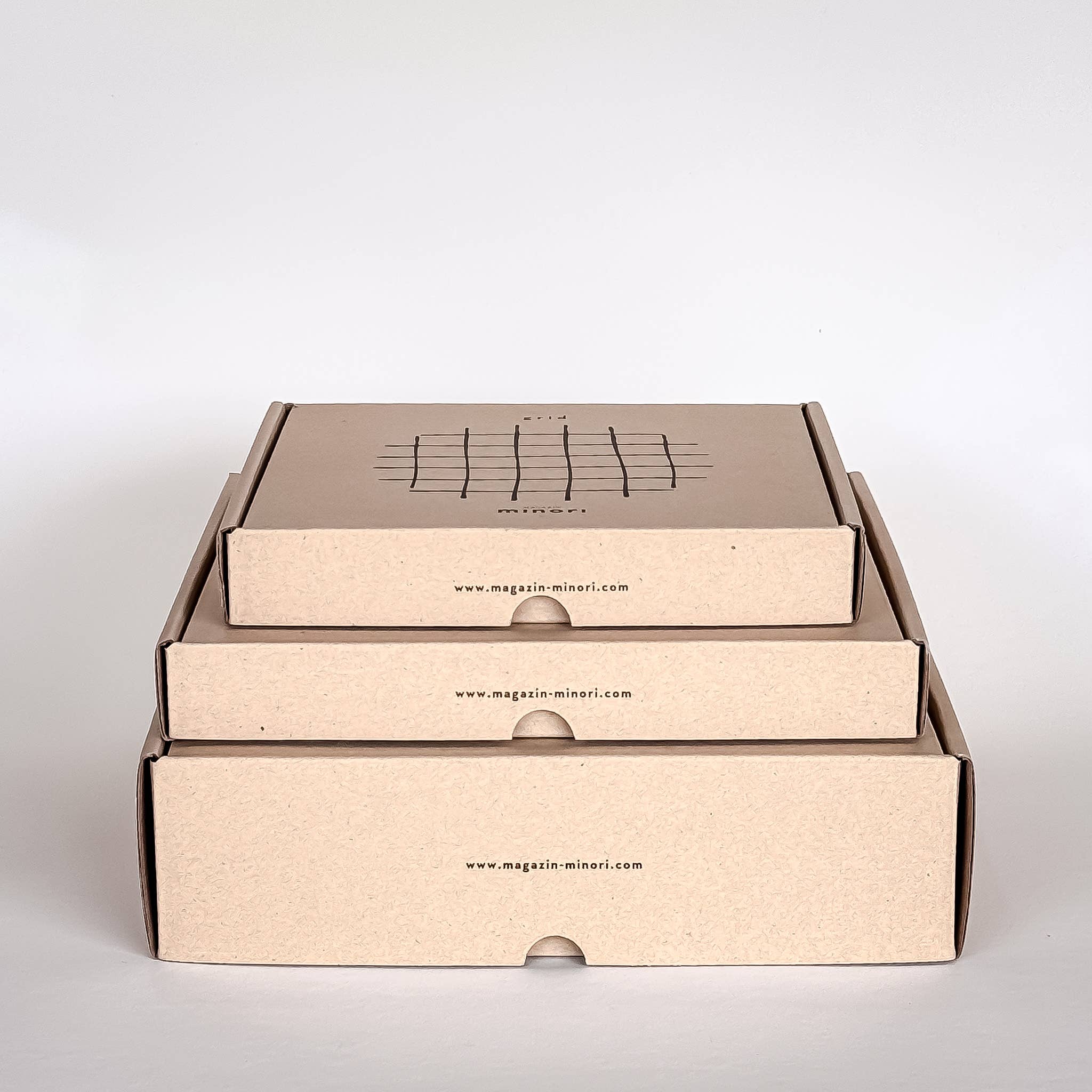 Magazin Minori – wholesale Dinner plate – Small plate Grid - tramonto red6