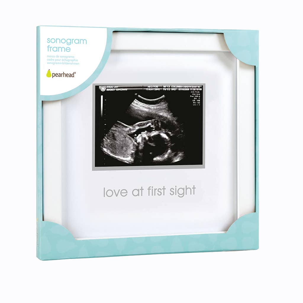 Pearhead - Wholesale Picture Frame - Kids & Baby - Love At First Sight Sonogram Frame, White5