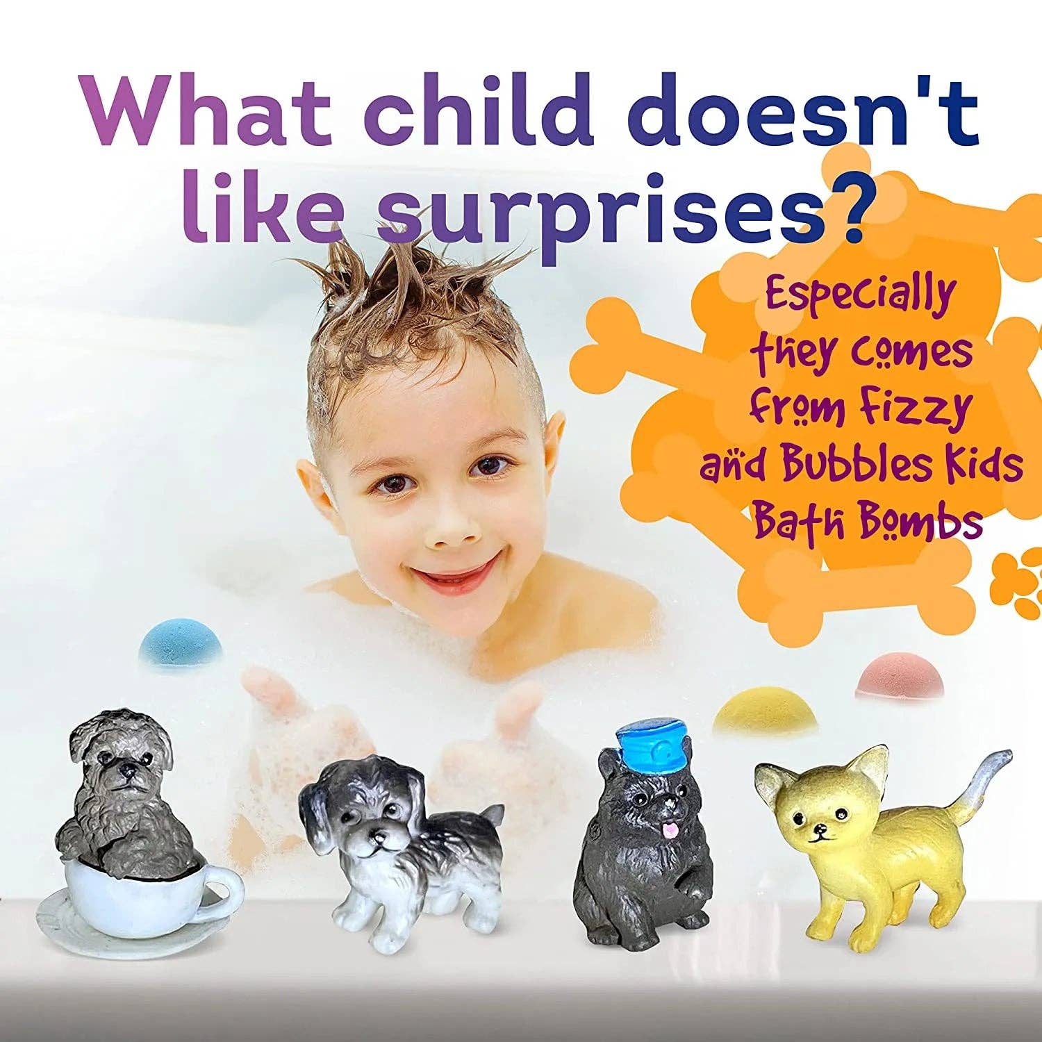 Relaxcation – wholesale Bath bomb/fizz – Bath Bombs for Kids with Surprise LITTLE PUPPY Toys Inside5