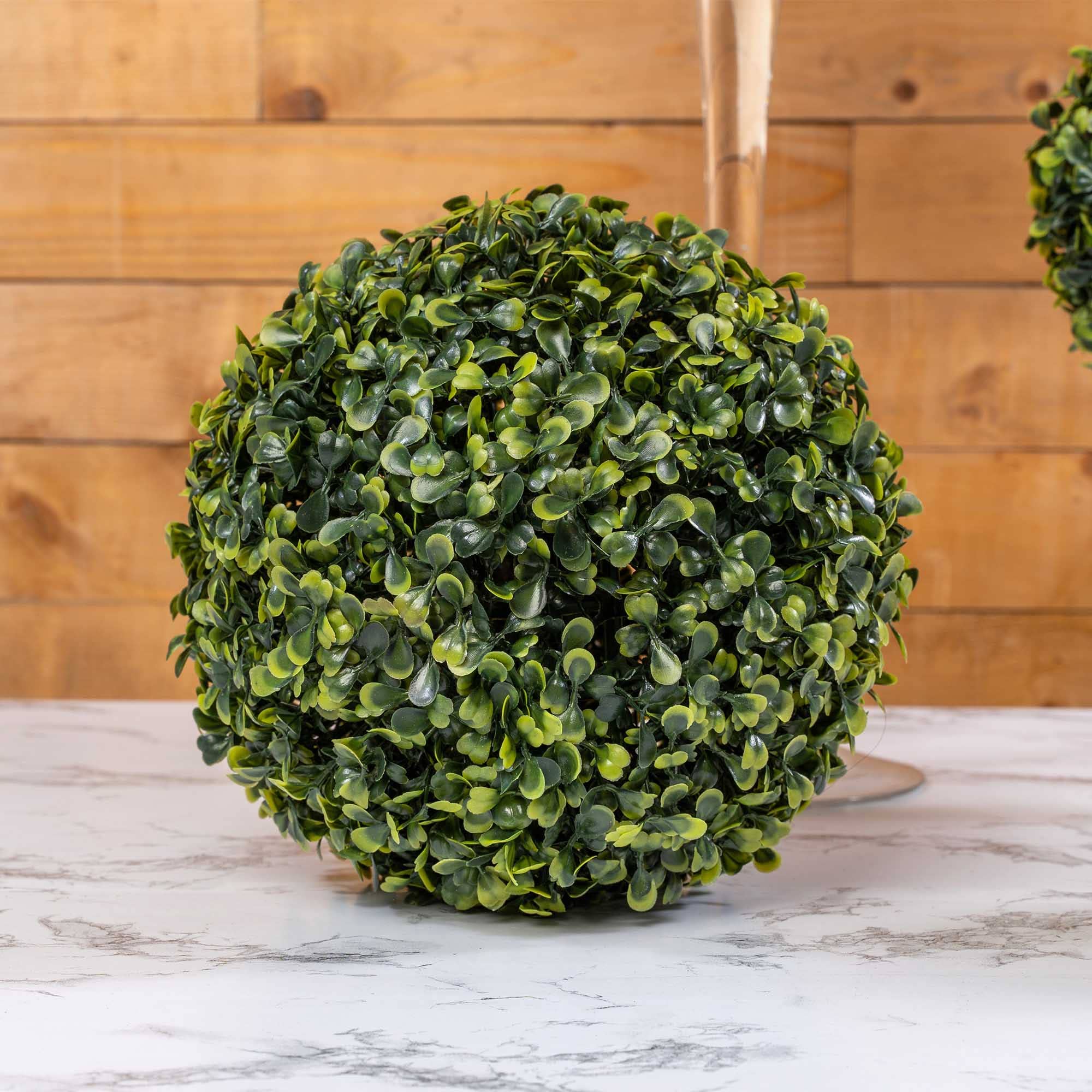 Portofino International Trading, USA - Wholesale Artificial Plant - 16 Inch Artificial Boxwood Topiary Ball7