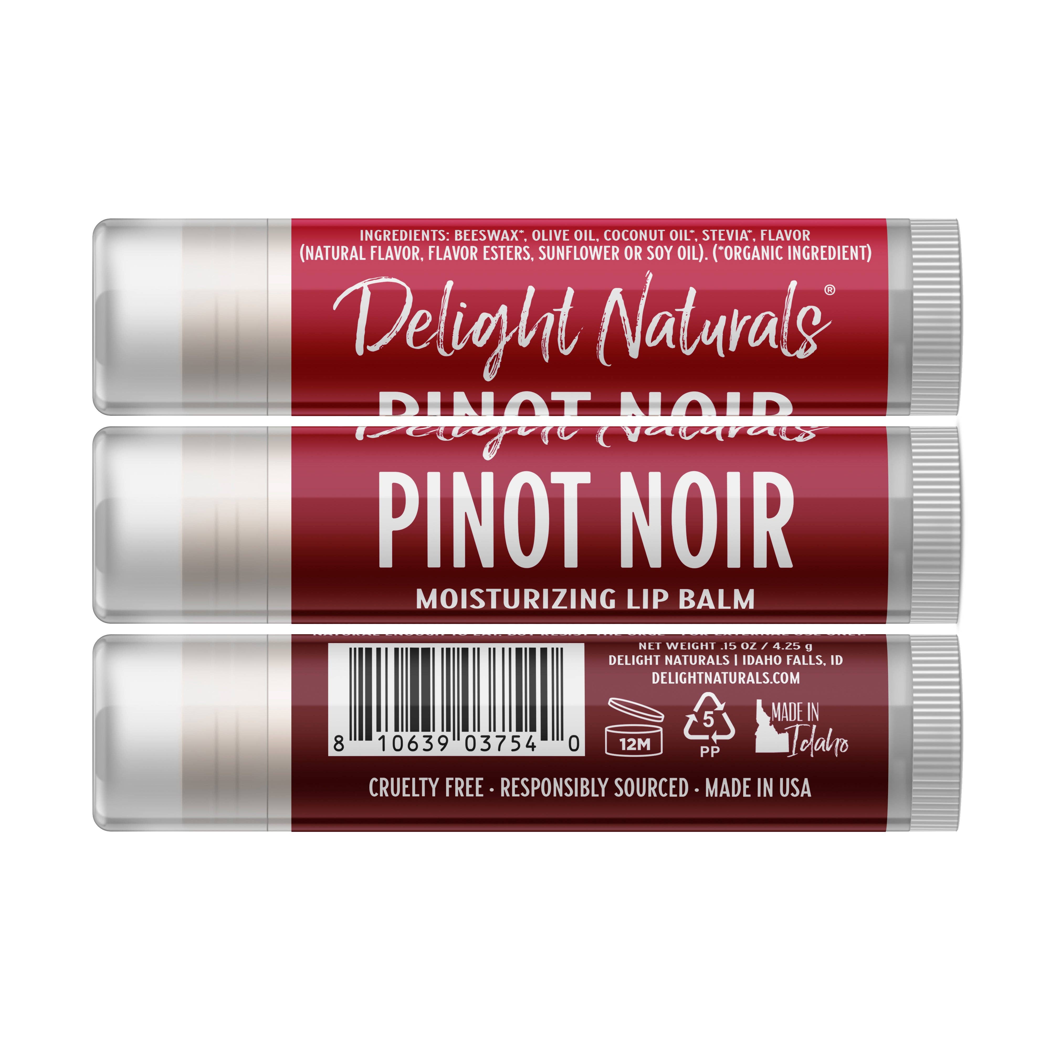 Delight Naturals - Wholesale Lip Balm Set - Wine Cellar Red Wine Lip Balm Set2