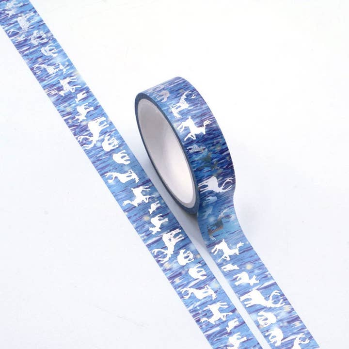 Love My Tapes Inc - Wholesale Washi Tape - Aurora And Elk Silver Washi Tape2