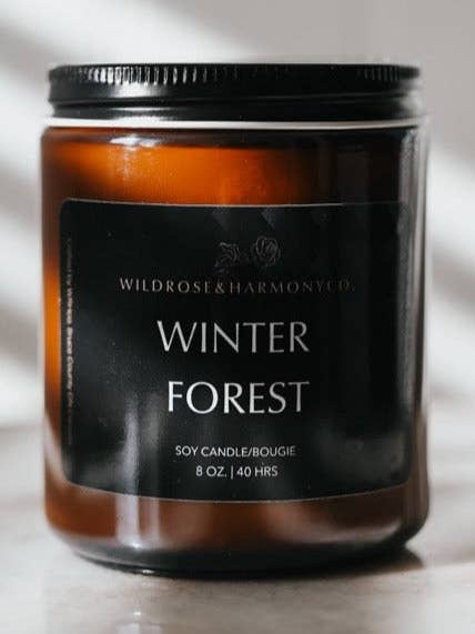 Forêt d'hiver pour la vente par Wild Rose & Harmony Co.