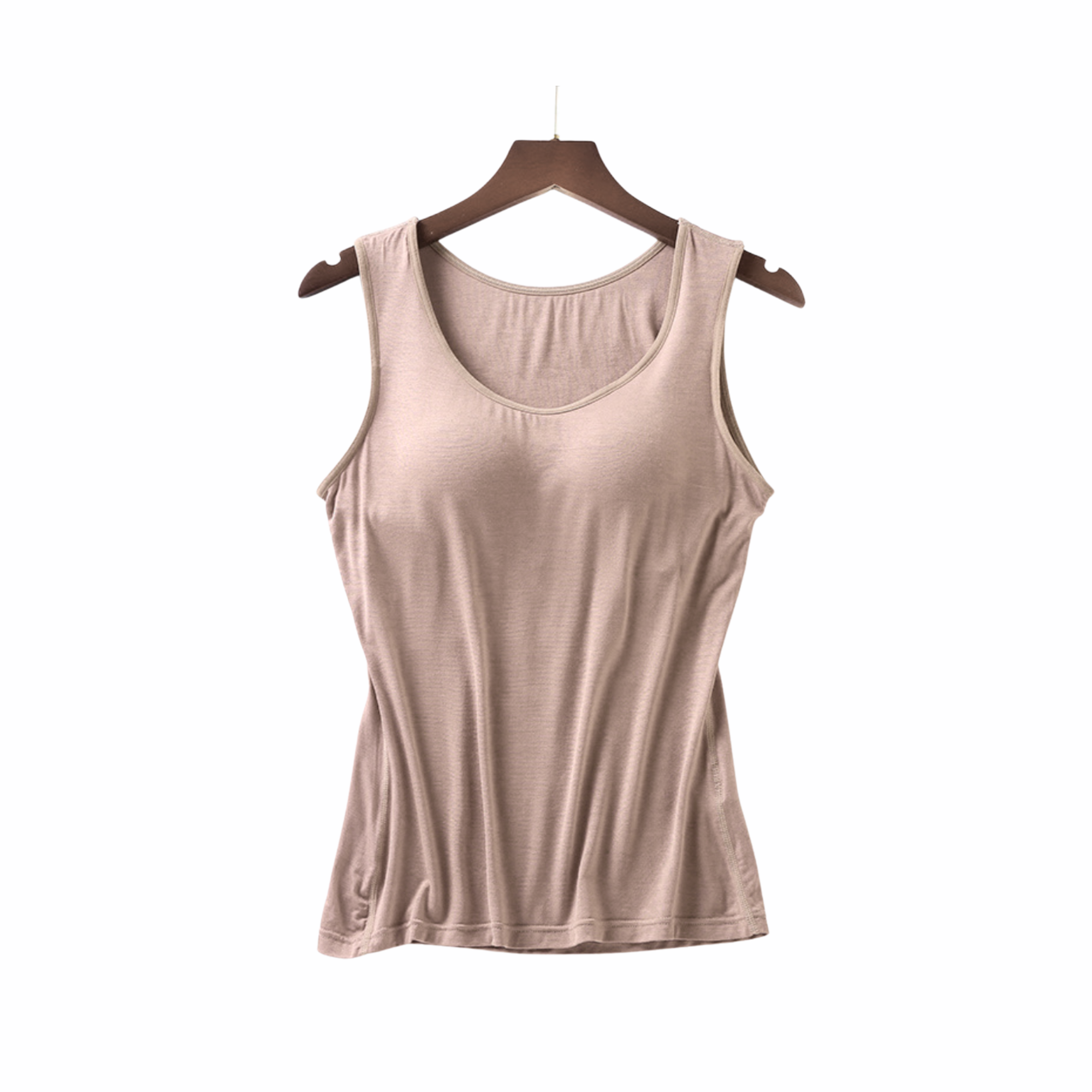 DrifWoo - Wholesale Tank Top - Women's - Women’s Modal Tank with Built-In Bra – Everyday Layer Fall8
