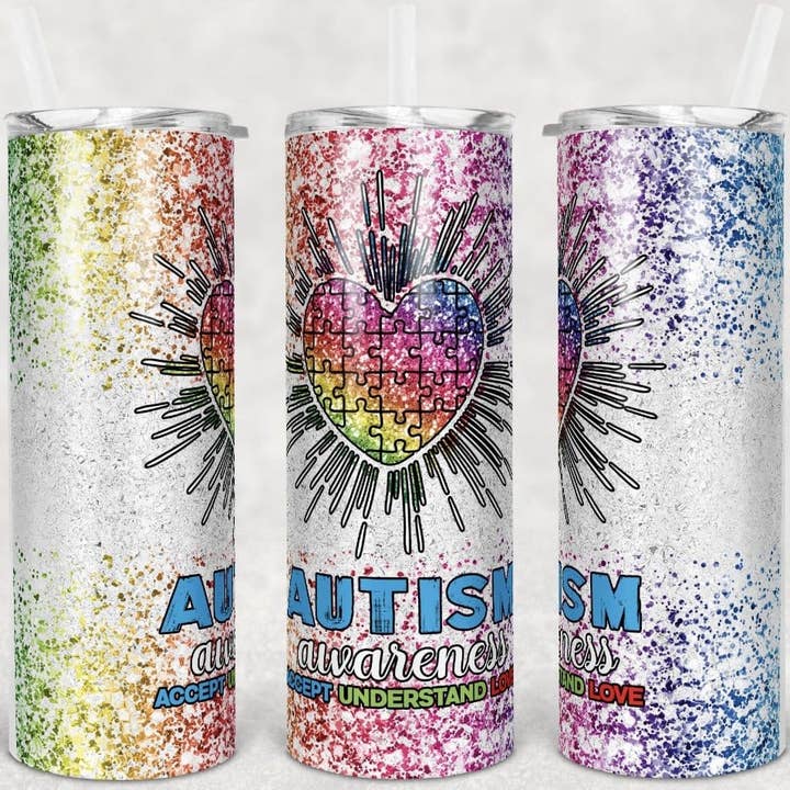 Akzeptiere Verstehe und liebe Tumbler für den Großhandel von Smile Graphics and Design